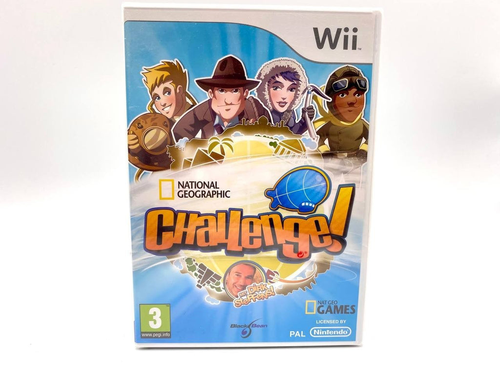 NATIONAL GEOGRAPHIC CHALLENGE Tedesco PAL Nuovo SEALED DEUTSCH NINTENDO WII