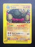 Carta Pokemon Golem Holo 14/165 EX Expedition Inglese Vintage Good No holo