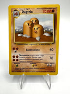 Carta Pokémon DUGTRIO Set Base 19/102 Italiano Excellent Vintage no Holo