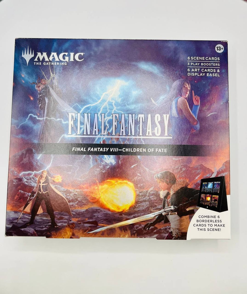 Magic The Gathering: Final Fantasy Scene Box Bundle 4 Set Inglese Sealed