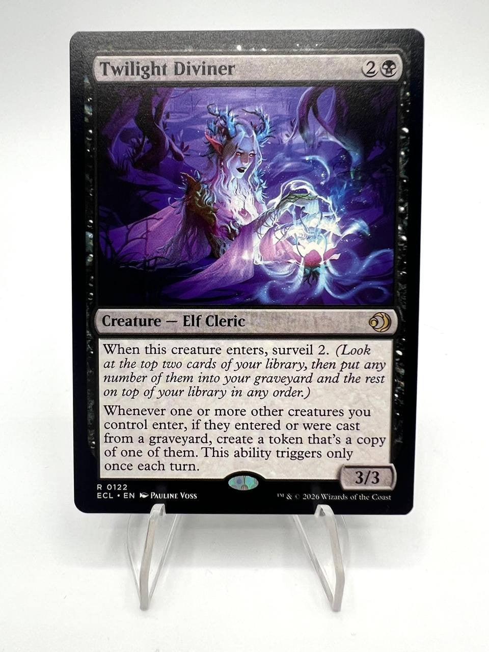 Carta magic MTG Twilight Diviner Regular ECL 0122 Lorwyn Eclipsed Near Mint ENG