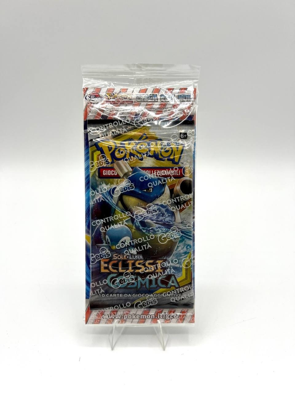 Bustina Carte pokemon set Eclissi cosmica Italiano Sealed Gedis Vintage