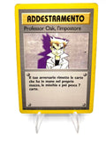 carta pokemon Addestramento Professor Oak, l’impostore 73/102 set base BS Good