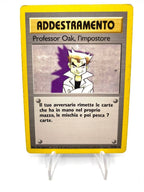carta pokemon Addestramento Professor Oak, l’impostore 73/102 set base BS Good
