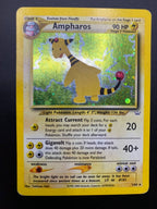 Carta Pokemon Ampharos 1/64 Holo set Neo Revelation Inglese ENG Good Vintage