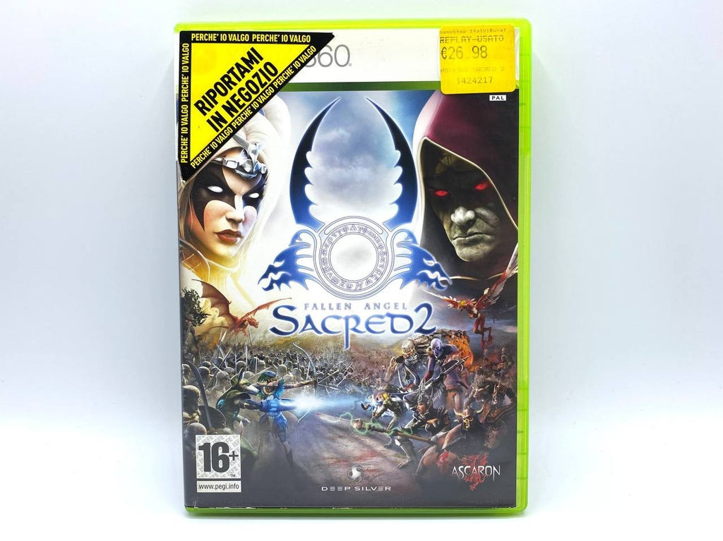 Gioco Sacred 2 Fallen Angel Microsoft Xbox 360 Completo Funzionante Italiano