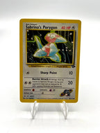 Carta pokemon Sabrina's Porygon 98/132 Gym Challenge Excellent Vintage Inglese