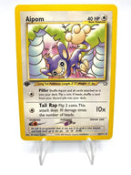 Carta pokemon Aipom 26/111 set Neo Genesis Inglese ENG Excellent 1st edition