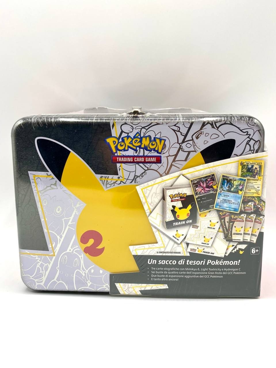 POKEMON Gran Festa Collector Chest Bauletto ITALIANO Carte 25 th Pikachu Sealed