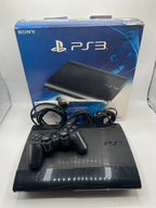 PLAYSTATION 3 SUPER SLIM SONY PS3 COMPLETA TESTATA E FUNZIONANTE FAST SHIP 24H
