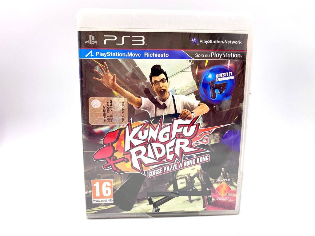 KUNG FU RIDER CORSE PAZZE A HONG KONG PlayStation 3 PS3 Completo ITA Funzionante