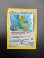 Carta Pokemon Dark Dragonite rara Holo 5/82 Team Rocket italiano poor vintage