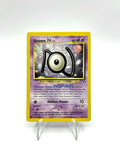 Carta pokemon Unown N 50/75 set Neo Discovery Excellent Vintage Inglese no holo