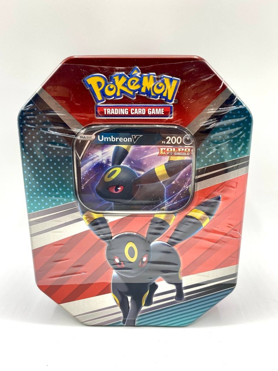 Pokemon TCG V Heroes Tin Sealed Umbreon Italiano Sigillato 4 bustine