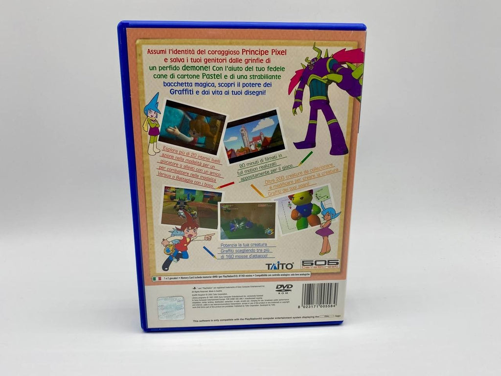 GRAFFITI KINGDOM PS2 NUOVO PAL ITALIANO PLAYSTATION 2 505 GAMES Completo