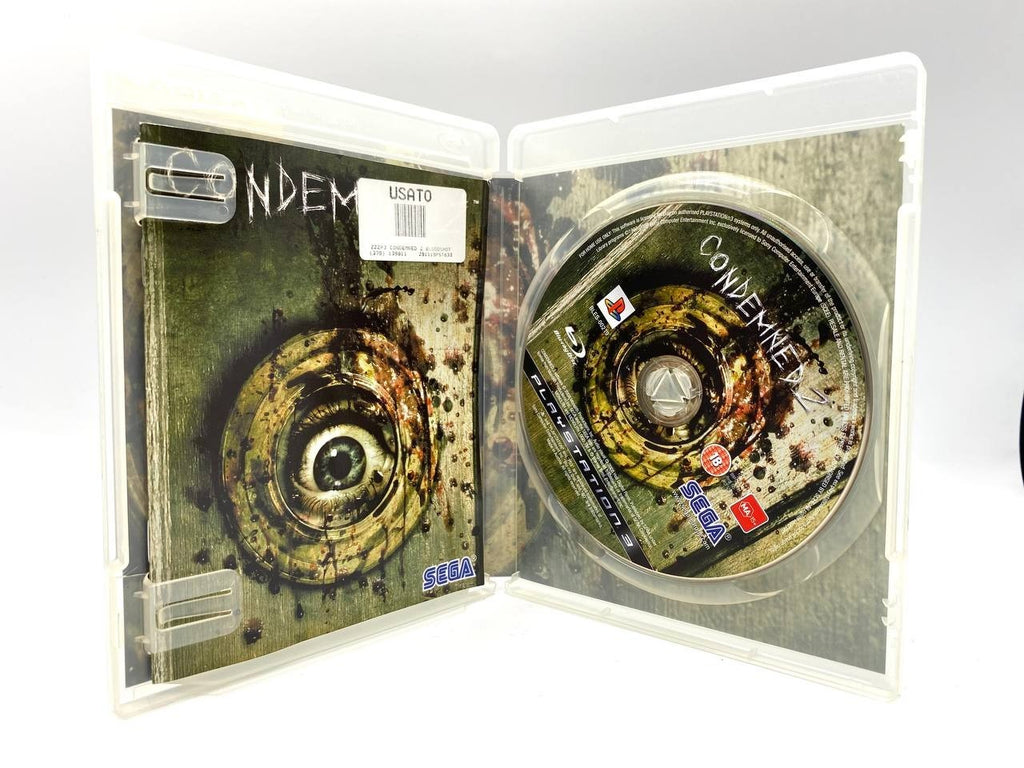 CONDEMNED 2 PS3 PLAYSTATION 3 ITA ITALIANO COMPLETO E FUNZIONANTE