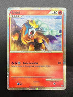 Carta Pokemon Entei HGSS20 Holo Black Star Promo Italiano Good Vintage