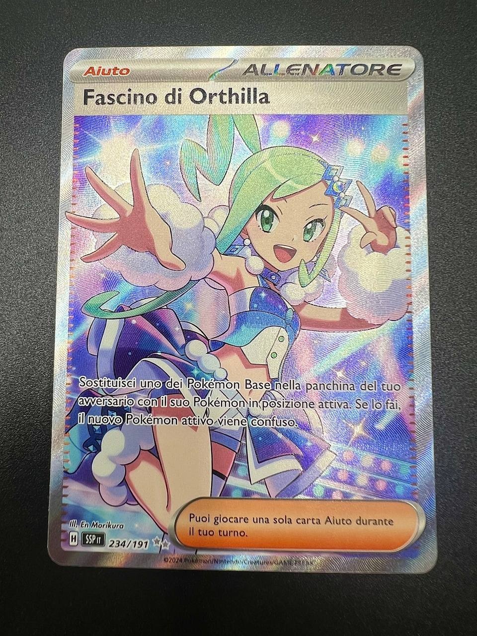 Pokemon FASCINO di ORTHILLA SSP 234/191 Scintille Folgoranti ITALIANO NEAR MINT