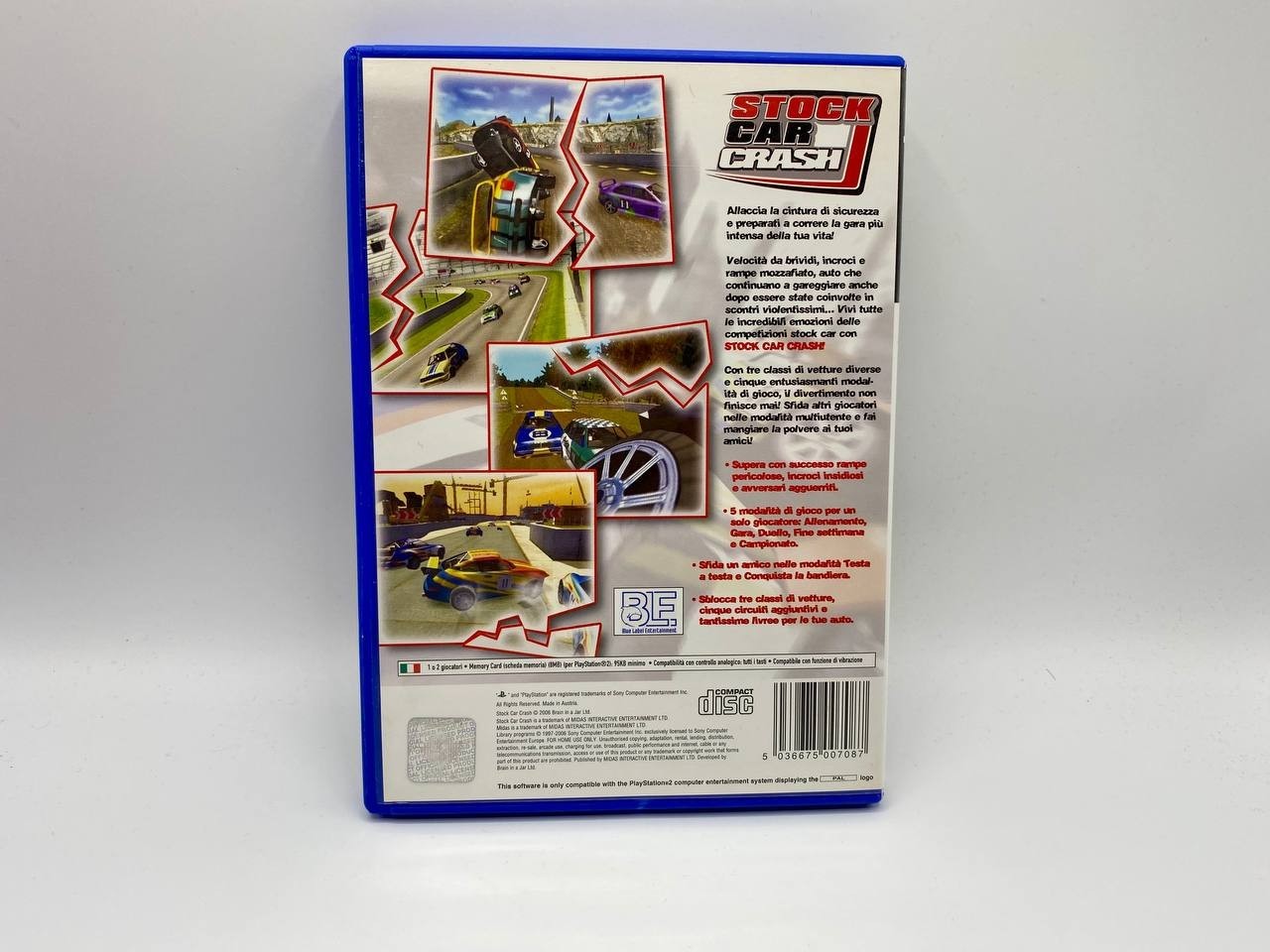 Videogioco Stock car crash ps2 Playstation Completo Funzionante Italiano