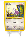 Carta RATTATA 61/102 SET BASE BS 1 Edizione Italiano Excellent No holo Vintage