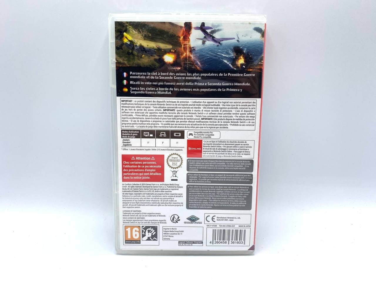 Air Conflicts Collection two games Nintendo Switch Nuovo sigillato ITA ESP FRA