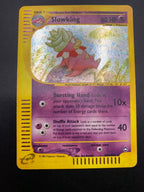 Carta Pokémon Slowking set Aquapolis H22/H32 2003 Vintage Good Inglese ENG