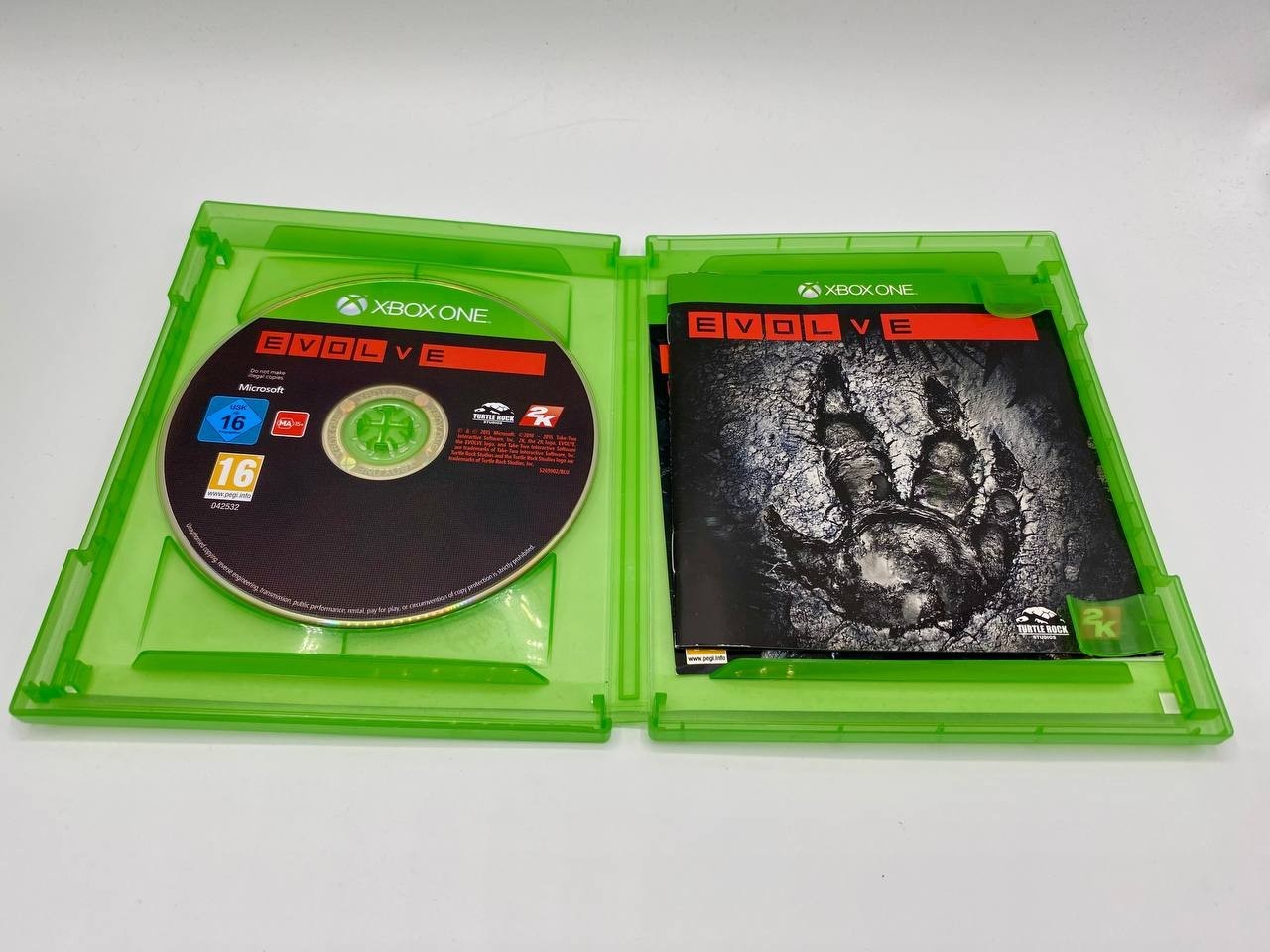 Videogioco Microsoft XBOXONE Evolve 2K Completo Funzionante Italiano Sparatutto