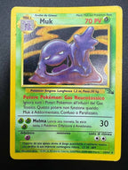 Carta Pokemon Muk FO 13 fossil italiano played unlimited rara non holo