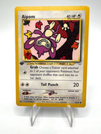 Carta Pokemon Aipom 41/64 1a Edizione set Neo Revelation Vintage Inglese EXC