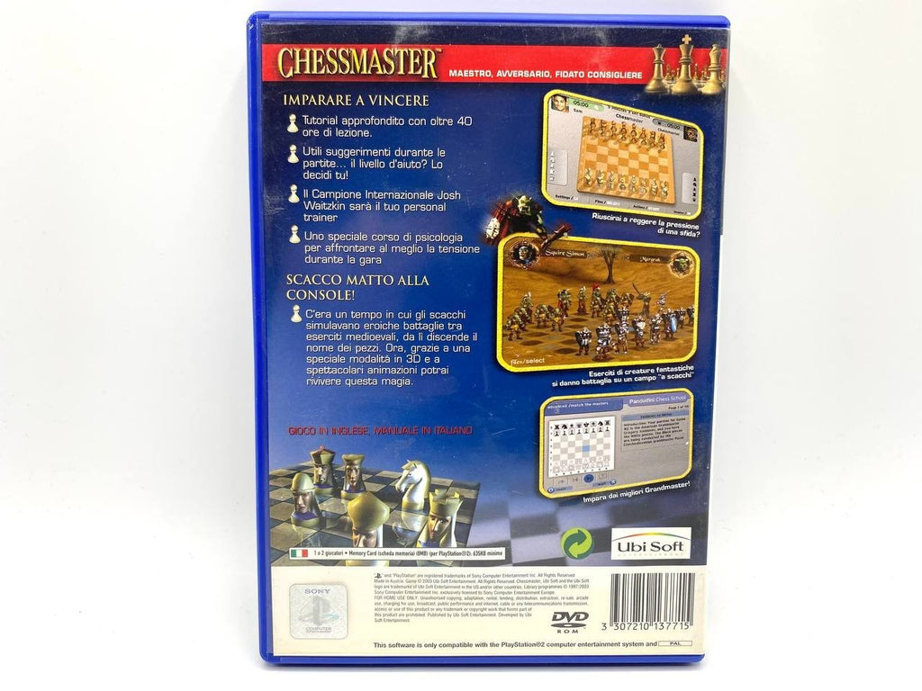 Chessmaster Sony PlayStation 2 PS2 ITA ITALIANO COMPLETO E FUNZIONANTE