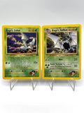 Lotto Pokemon Gym Challenge Koga's Golbat 46/132 Koga's zubat 83/132 EXC ENG