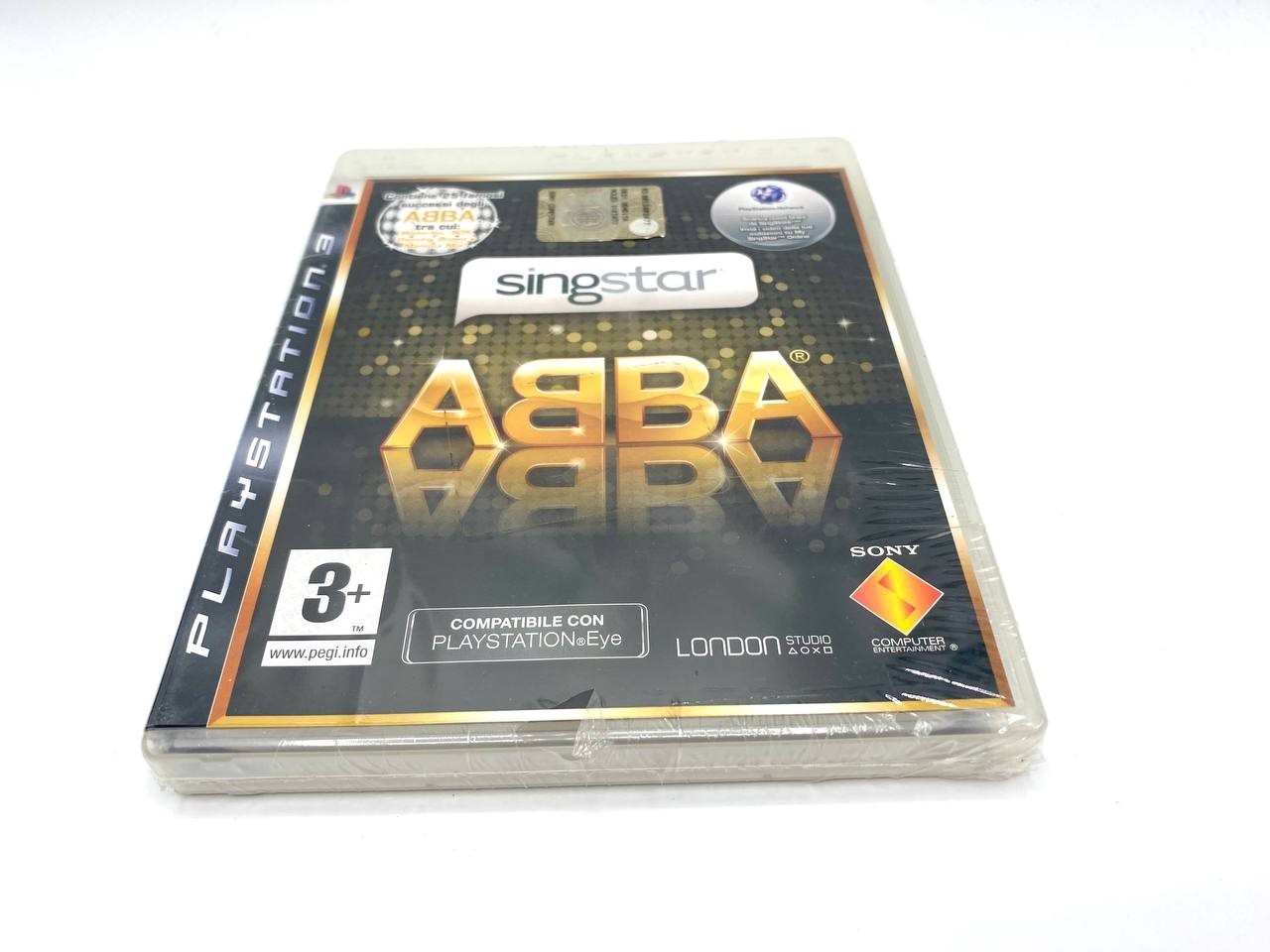 Gioco SINGSTAR ABBA PS3 PLAYSTATION 3 COMPLETO Italiano Sigillato Nuovo