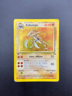 Carta pokemon Kabutops 9/62 set Fossil 1a Edizione Italiano Vintage Holo Poor