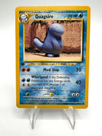 Carta pokemon Quagsire 48/64 Neo Revelation Excellent Vintage ENG 1a Edizione