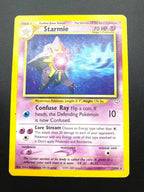 Carta pokemon Starmie 25/64 set Neo Revelation Inglese Inked Poor Vintage