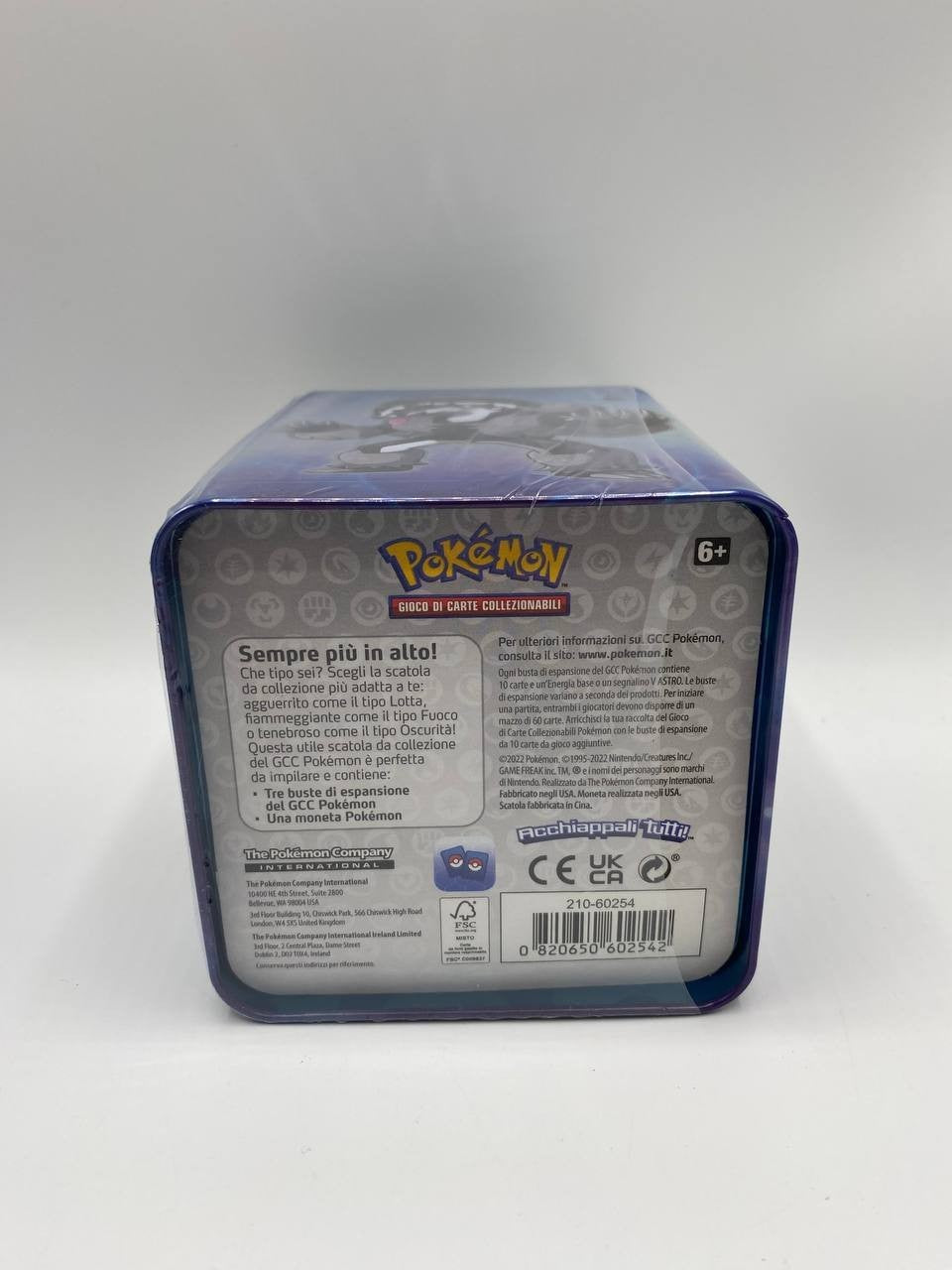 Stacking Tin Pokémon Autunno 2022 Buio Umbreon Ita Sigillato Sealed Darkness