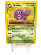 Carta Pokemon Weezing 45/62 1a Edizione set Fossil FO Italiano Excellent No holo