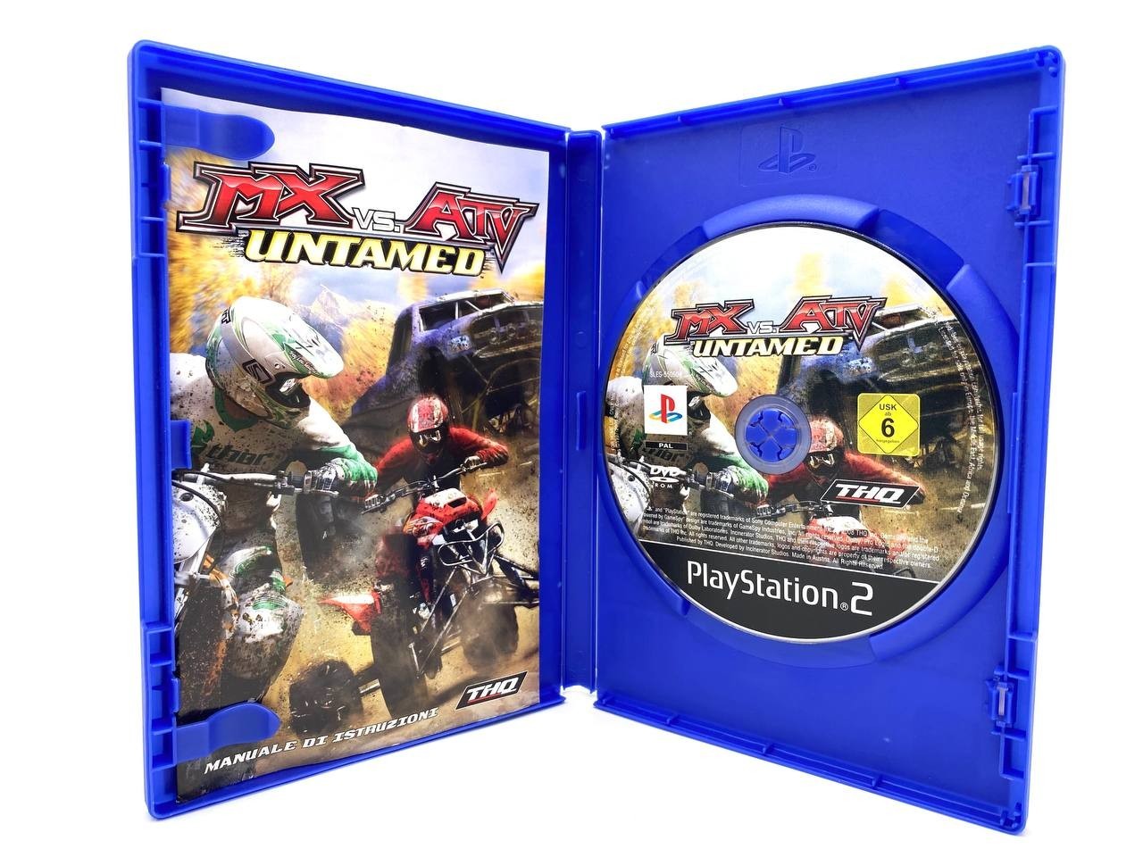 MX vs ATV Untamed ITA Playstation 2 PS2 ITALIANOCOMPLETO E FUNZIONANTE