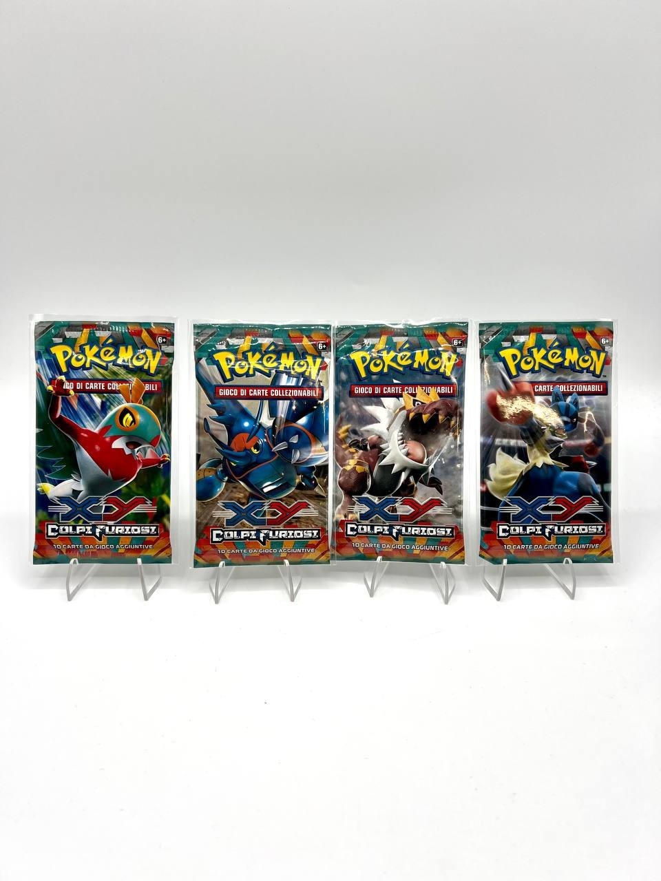 Art set Pokemon Bustine set XY Colpi furiosi Italiano Sealed