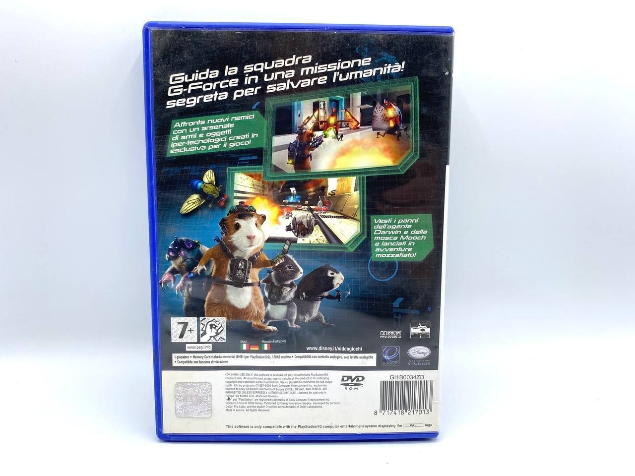 G Force Superspie in Missione Playstation ps2 Completo italiano Funzionante