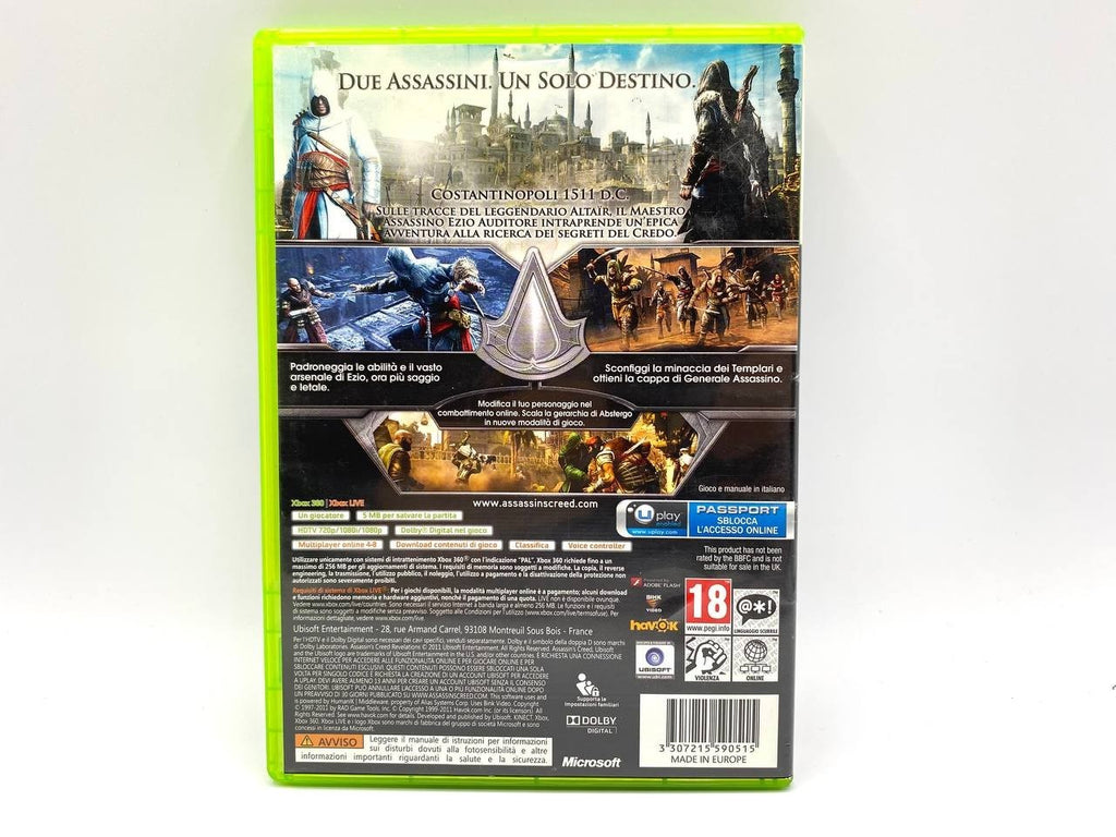 Assassin's Creed: Revelations Microsoft XBOX 360 Completo Funzionante Italiano