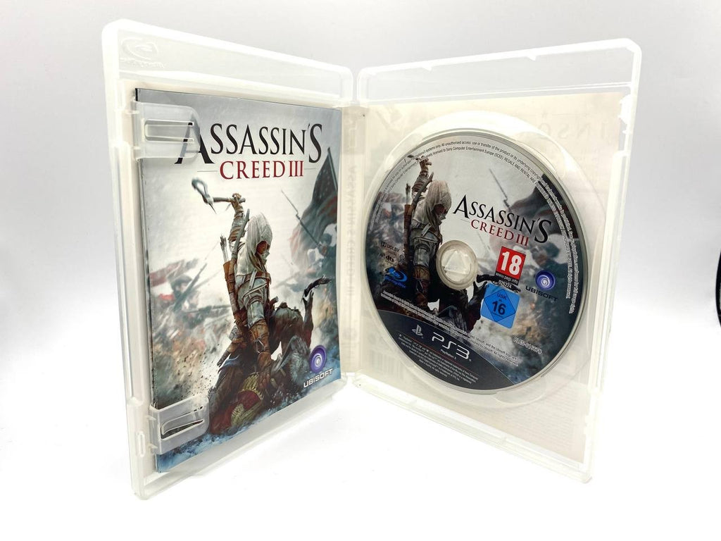 ASSASSIN'S CREED III 3 PS3 SONY PlayStation 3 gioco Italiano ITA Completo