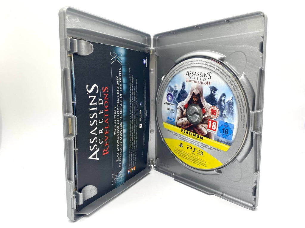 ASSASSIN'S CREED BROTHERHOOD PS3 PLAYSTATION 3 Italiano ITA Completo Platinum
