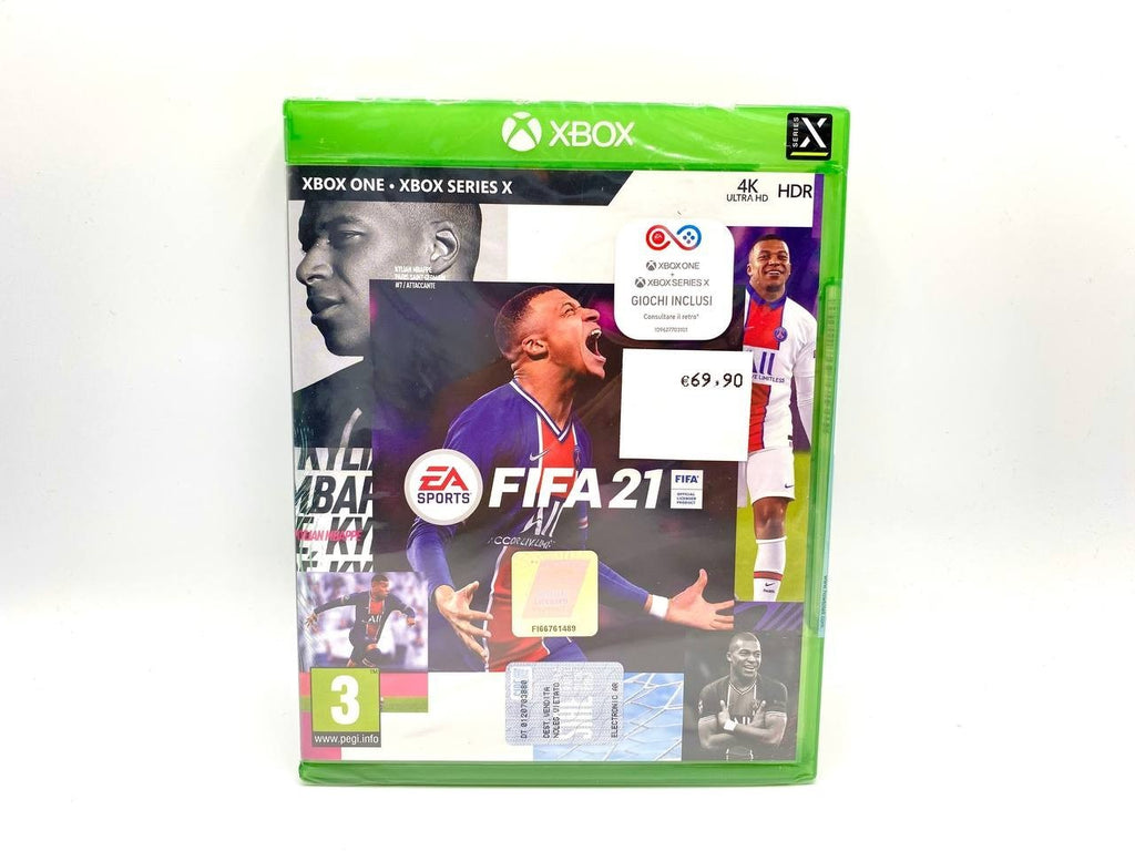 Videogioco Calcio Fifa 21 EA sports Xbox serie X S One Nuovo Sigillato Italiano