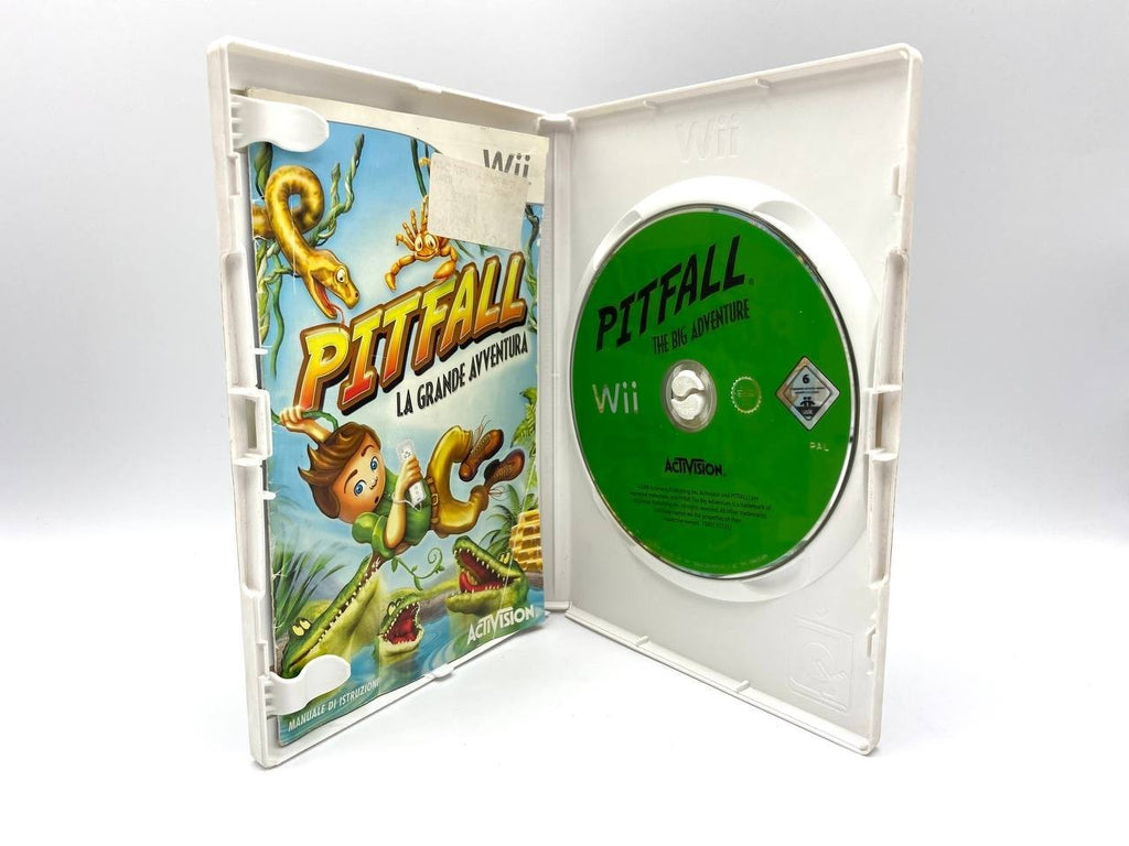 PITFALL LA GRANDE AVVENTURA NINTENDO WII PAL ITA Completo Funzionante Italiano