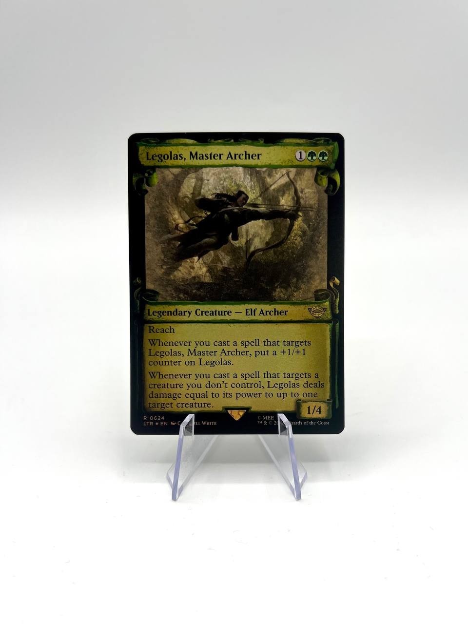 MTG Legolas Master Archer 0624 LTR Tales of Middle-Earth Magic the gathering NM