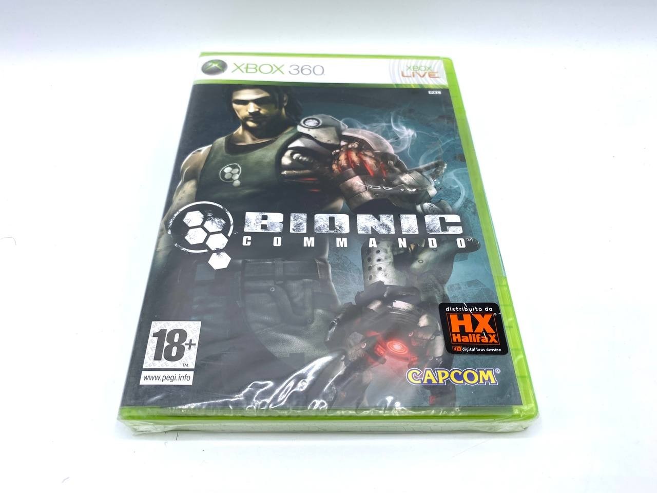 BIONIC COMMANDO XBOX 360 Capcom PAL Italiano COMPLETO Nuovo Sigillato