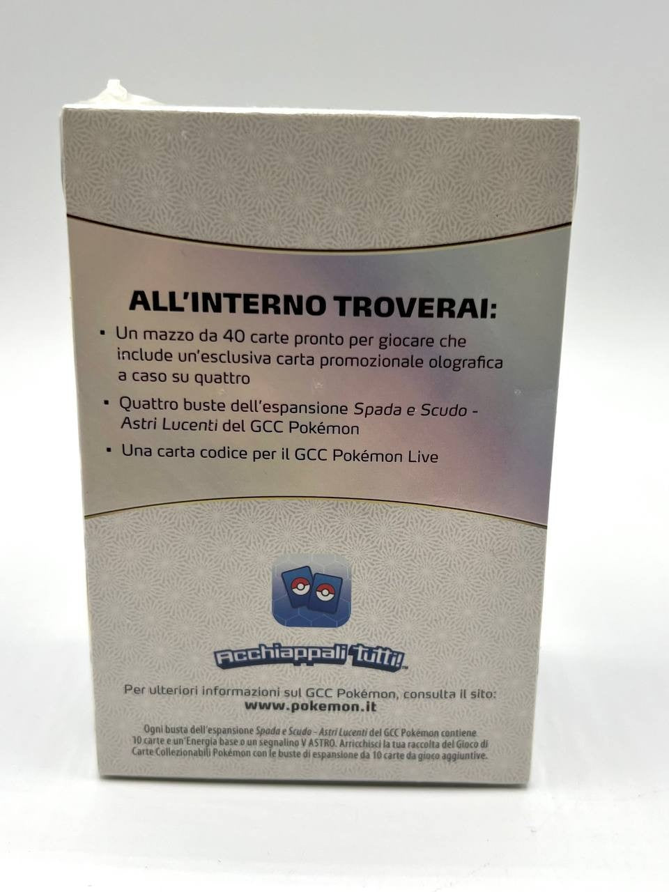 Bundle kit Sfida strategica Carte pokemon set Astri lucenti Italiano Sealed