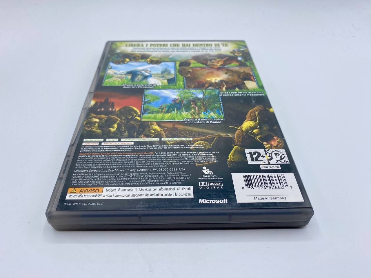 Videogioco Kameo Elements Of Power Videogioco XBOX 360 Classics Completo 12+