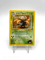 Carta Pokémon Erika's Gloom set Gym Heroes 45/132 no holo Inglese Excellent